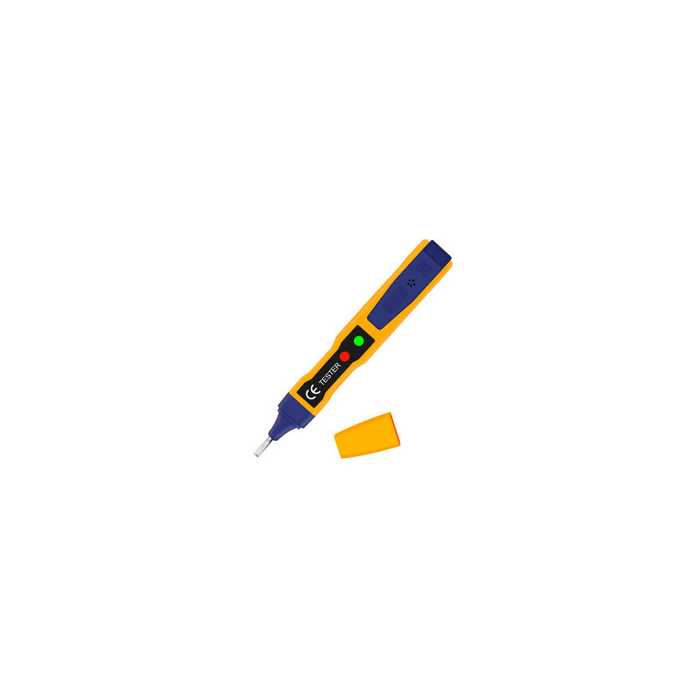2Pcs Socket Measure Voltage Instruments Non-Contact Line Tester Pen 840079358592