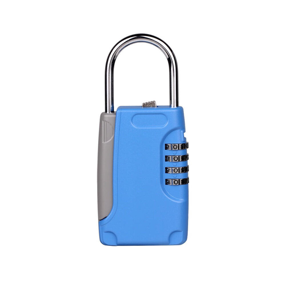 Zinc Alloy Portable Anti Theft Key Storage Box With 4-Digit Mechanical Password Code Lock 6901722574715
