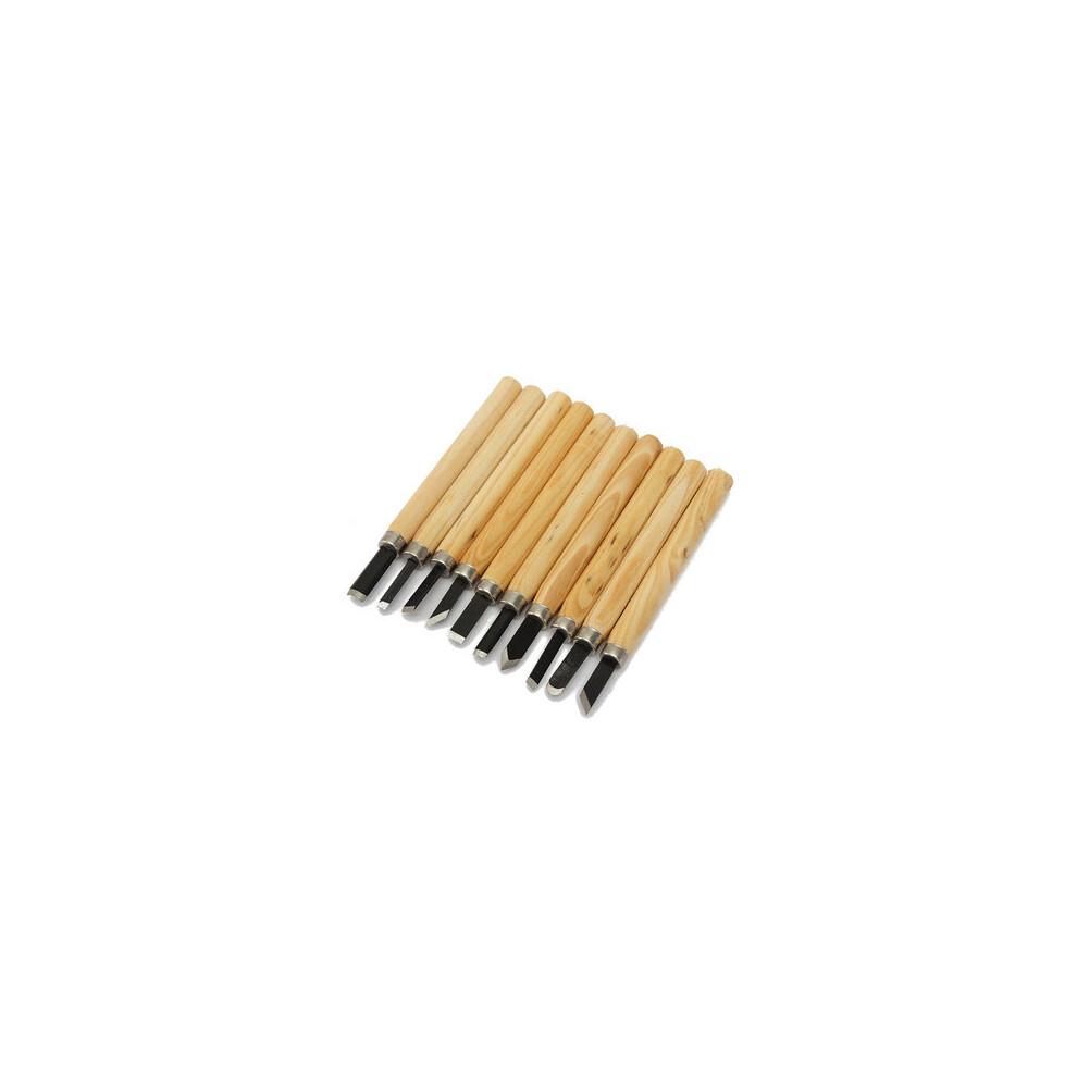 Wood Carving Chisel Set High Carbon Steel with Wooden Handle