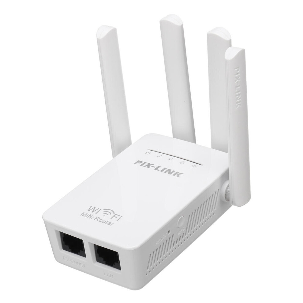 Four Antenna Router 300Mbps Signal Repeater Amplifier Wr09 Wireless Wifi 6901722567113