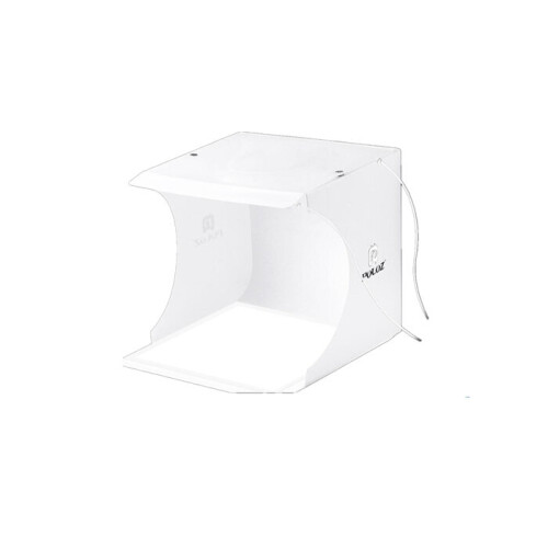 PU5137 20cm Portable Shooting Tent with Shadowless Bottom Light Lamp Panel Pad