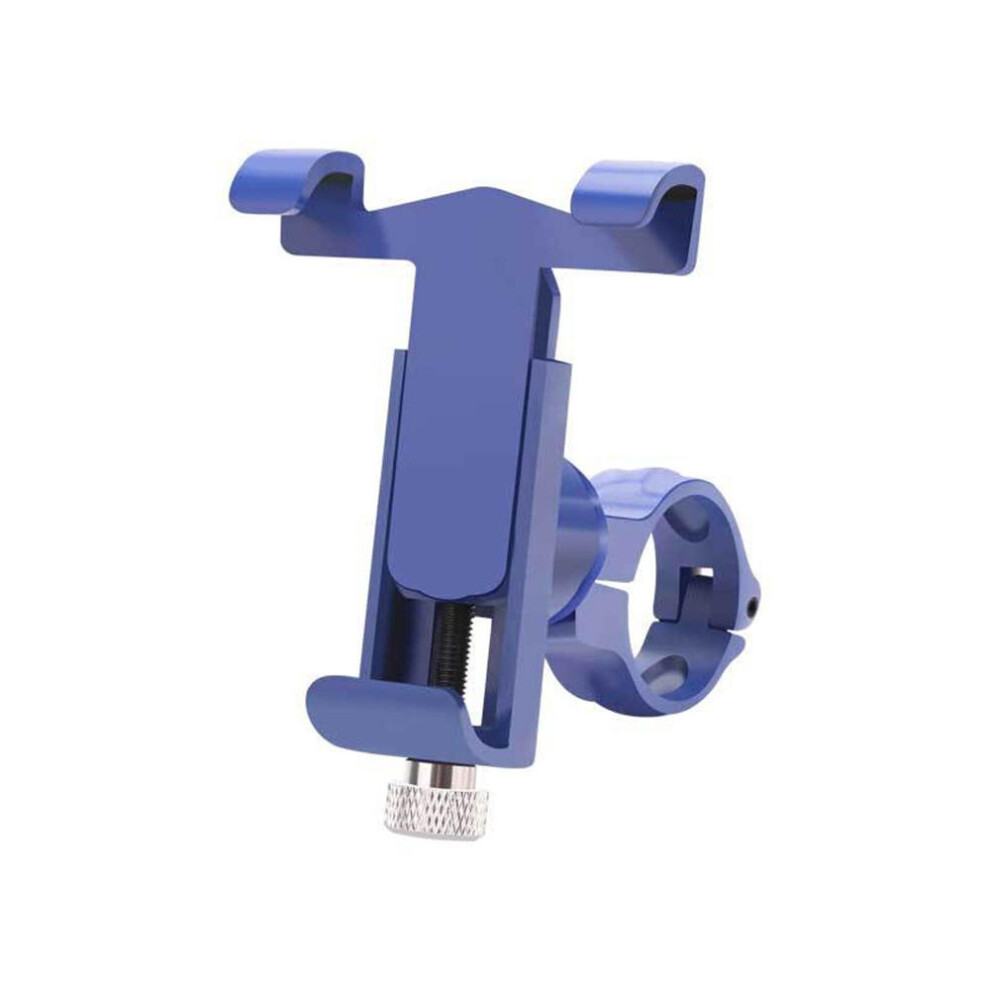 360° Rotating Universal Phone Holder Aluminum Bicycle Motorcycle Holder For Cell Phones Gps Color Blue 4191026595444