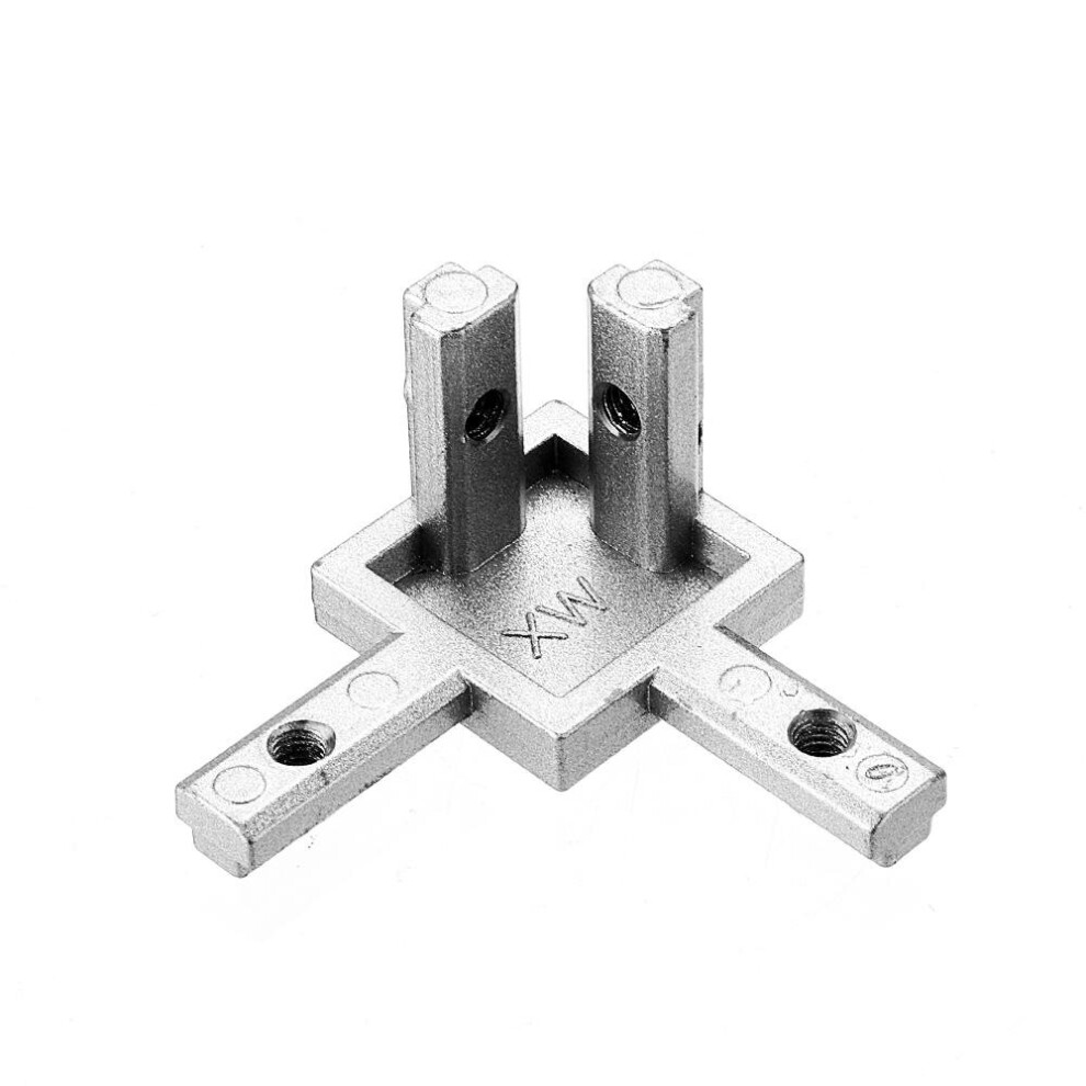 3 Pcs Machifit 3 Way Inside Corner Connector Joint T Slot 90 Degree Bracket For 3030 Series Aluminum Extrusions 6901722560022