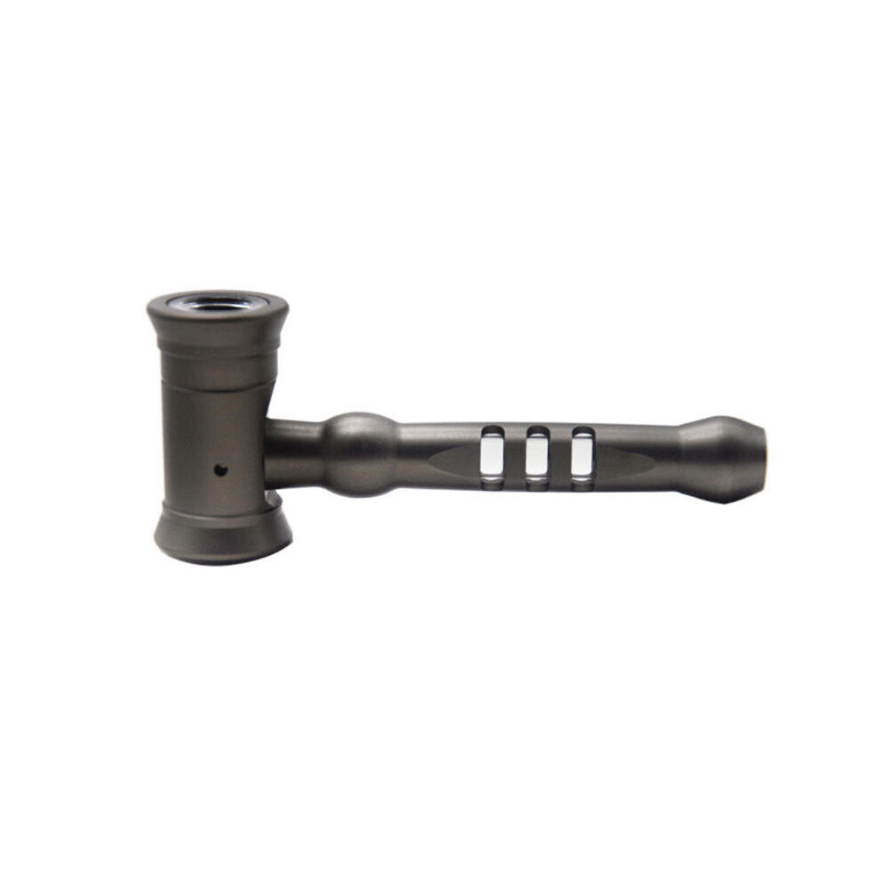 New Hammer Shape Metal Smoking Pipes with Cleaning Rod