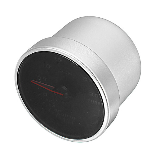 LED Turbo Boost Vacuum Press Pressure Gauge Meter 2