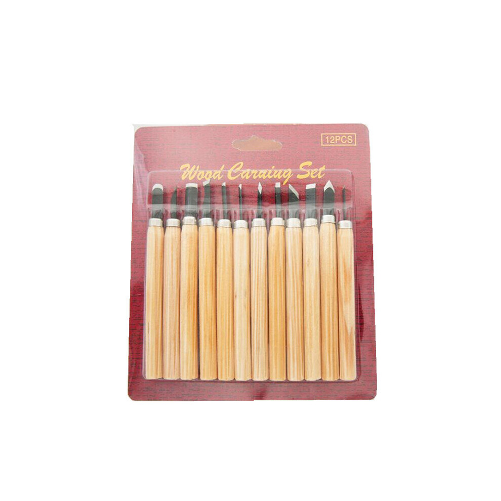 3SET 12Pcs Hand Wood Carving Chisels Steel Seal Stone Lettering Engraving Set Tools Engraving Pen