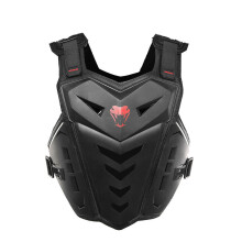 Off-Road Motorcycle Armor Safety Protective Gear Shockproof Breathable Chest Protector BLACK COLOR