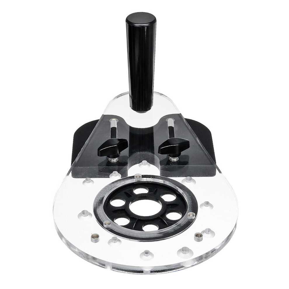 Universal Router Base Power Router Accessories Woodworking Drill Punch Locator Wood Slot Locator 6901722576412