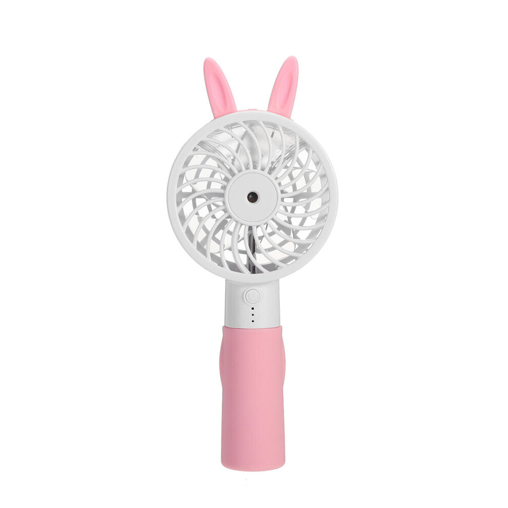 Mini Portable Hand-held Cooling Fan Humidifier Misting Water Spray USB Air Conditioner