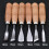 6pcs Professional Wood Carving Tools Kit Woodworking Craft Chisel Hand 2