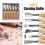 6pcs Professional Wood Carving Tools Kit Woodworking Craft Chisel Hand 5