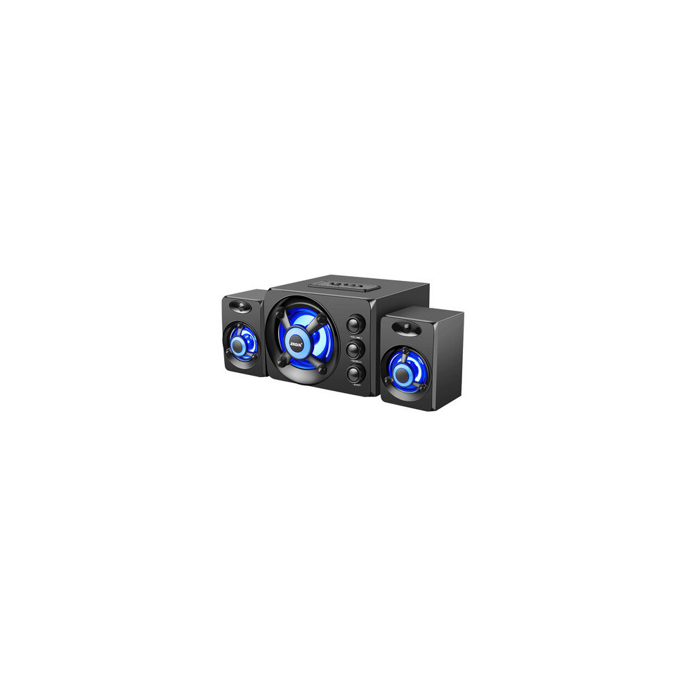 D-208 3.5Mm Audio Bluetooth 2.1 Channel Bass Led Computer Speaker Support Tf U-Disk Light 4151093655397