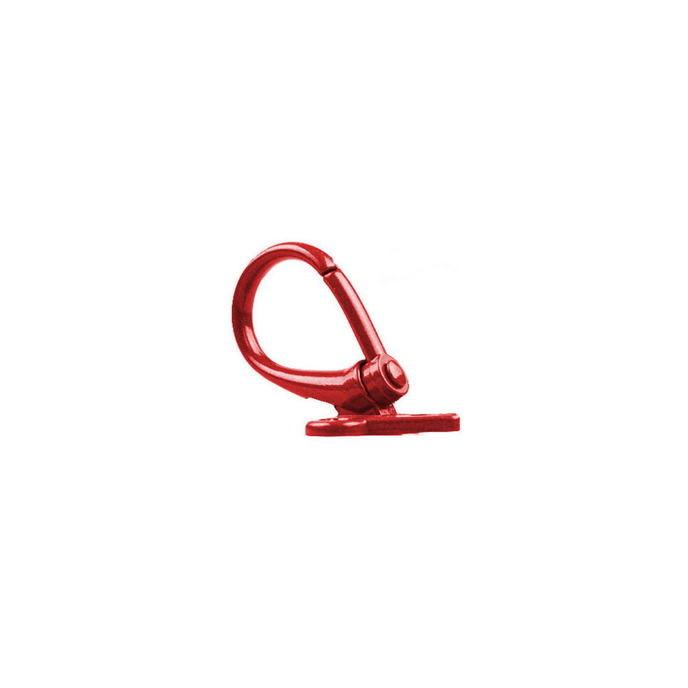 5Pcs Motorcycle Luggage Hooks Aluminum Scooter Red 5202984951599