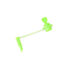 10PCS Vegetable Potato Carrot Spiral Slicers Potato Chips Cutter Vegetable Carved Flowers Kitchen Tools Vegetable Cutter GREEN COLOR