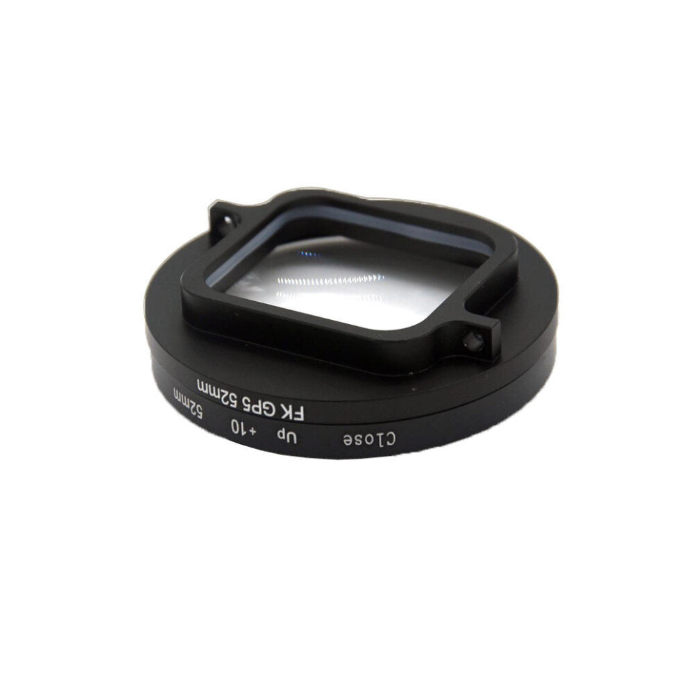 52Mm 10X Magnifier Macro Close Up Lens For Gopro Hero 5 Hero 6 Magnification Action Camera Mount 4151093602407