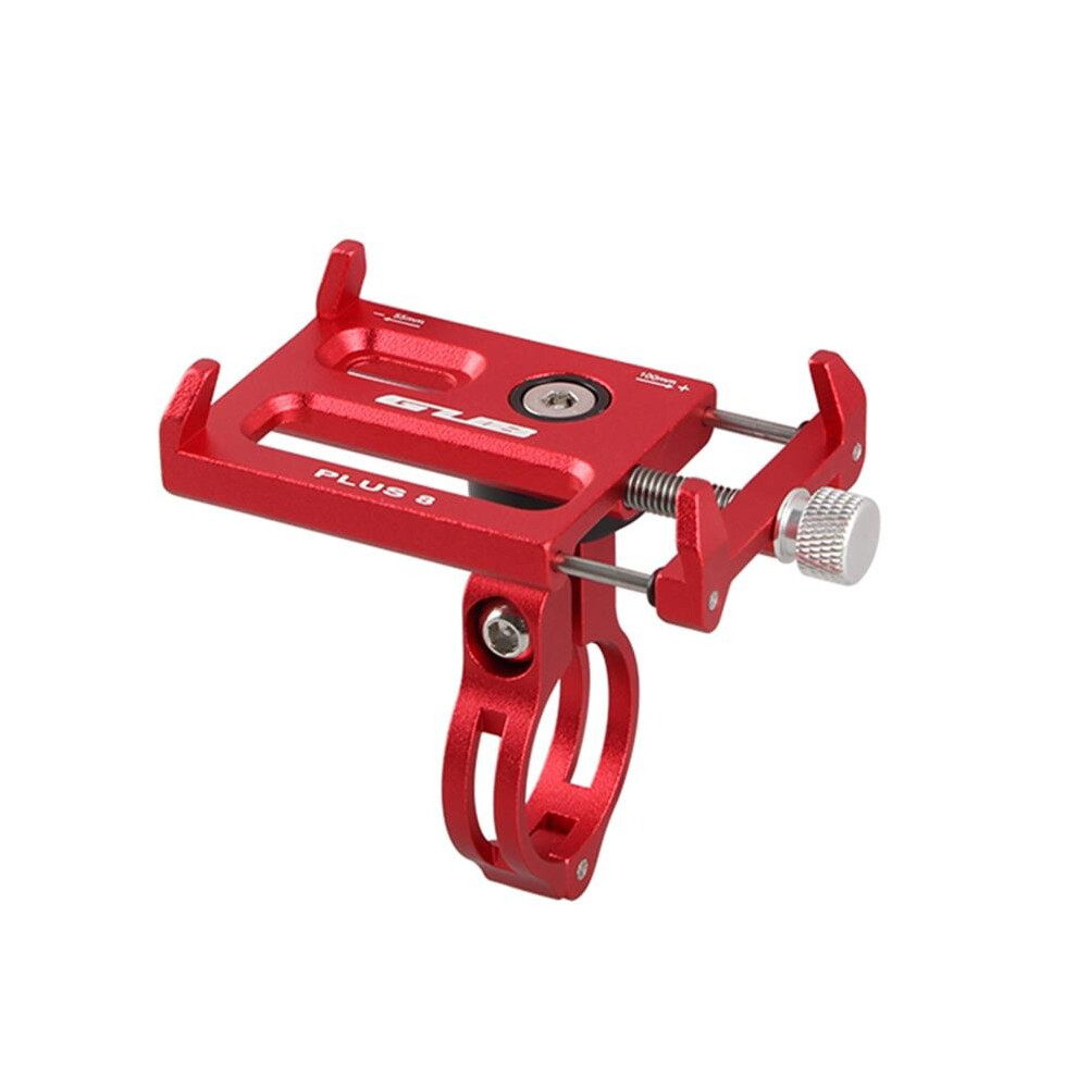 Gub Plus8 Bike Handlebar Mount Holder Aluminum Rotatable Phone Bracket 3.5-6.2 Inch Cell Phone Mount Red 4191026551686