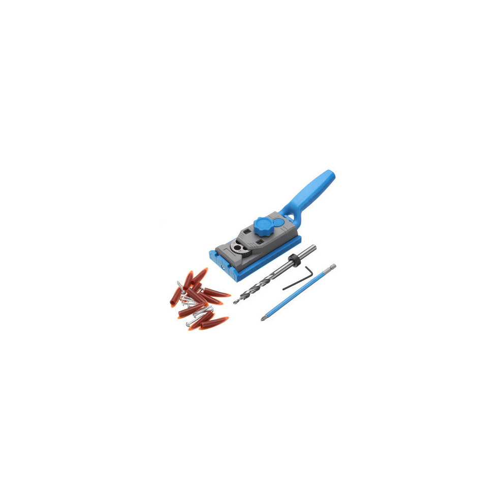 Pocket Hole Jig Kit Round Wood Tenon Locator Woodworking Drilling Positioner 6901722576603