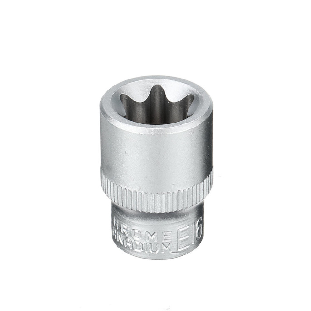 17Pcs Tamper Proof Socket Adapter Set Chrome Vanadium Steel Bit Socket Sleeve Tool 840079352316