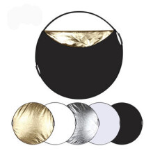 PU5110 110cm 5 in 1 Portable Foldable Studio Photo Collapsible Reflector