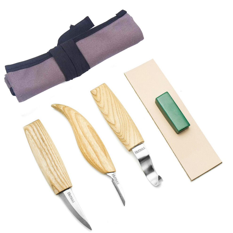 5pcs Wood Carving Hand Chisel Tool Set Professional Woodworking Alloy Steel Chisel Tool