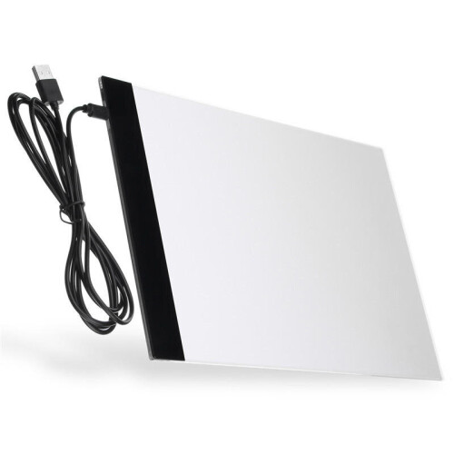 Ultra-Thin USB A4 LED Light Copyboard Light Box Tracing Drawing Board Pad 2