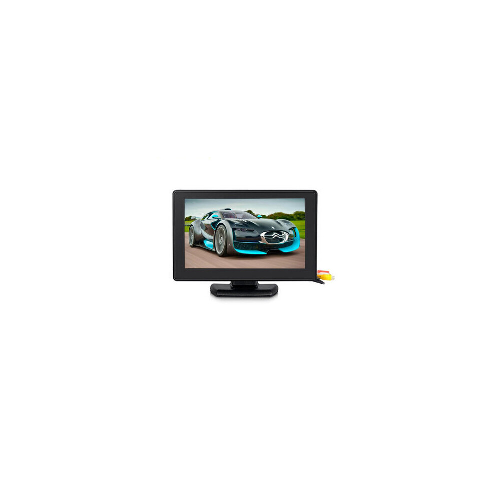 4.3Inch Color Tft Lcd 2-Channel Video Input Rear View Monitor Vehicle Auto Car Rear View For Dvd Vcd 4151093601820