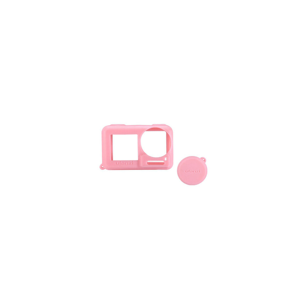 Oa-3 Protective Case Shell Lens Cap For Dji Osmo Action Sports Camera Pink 4151093609611