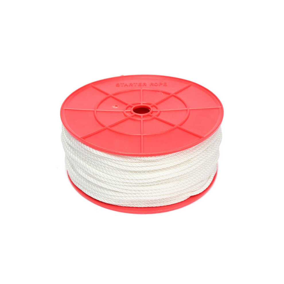 100M Nylon Pull Starter Recoil Start Cord Rope For Lawnmower 4Mm 4191026514964