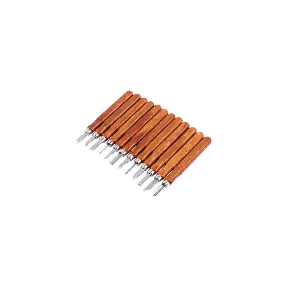 12Pcs Carving Tools Hand Wood Carving Chisels Cutter For Wood Working Diy Tools 6901722563290
