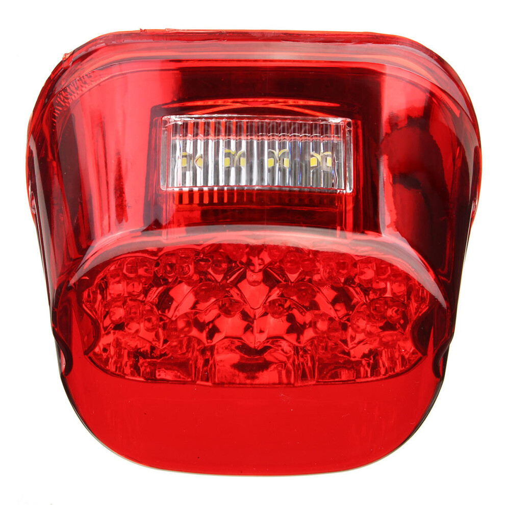 Motorcycle Rear Tail Brake Running Lamp For Harley Dyna Fat Boy Sportster Road King Cover Light/Red 4191026596748