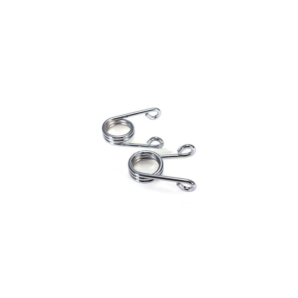 2X Chrome Torsion Solo Mounts Seat Springs For Chopper Harley Bobber 5202984959809