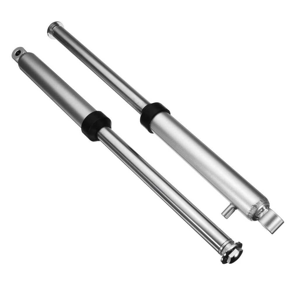 1Set Chrome Motorcycle Shock Front Fork For Yamaha Pw50 1981-2015 Pw Piwi Peewee Py50 4191026506969