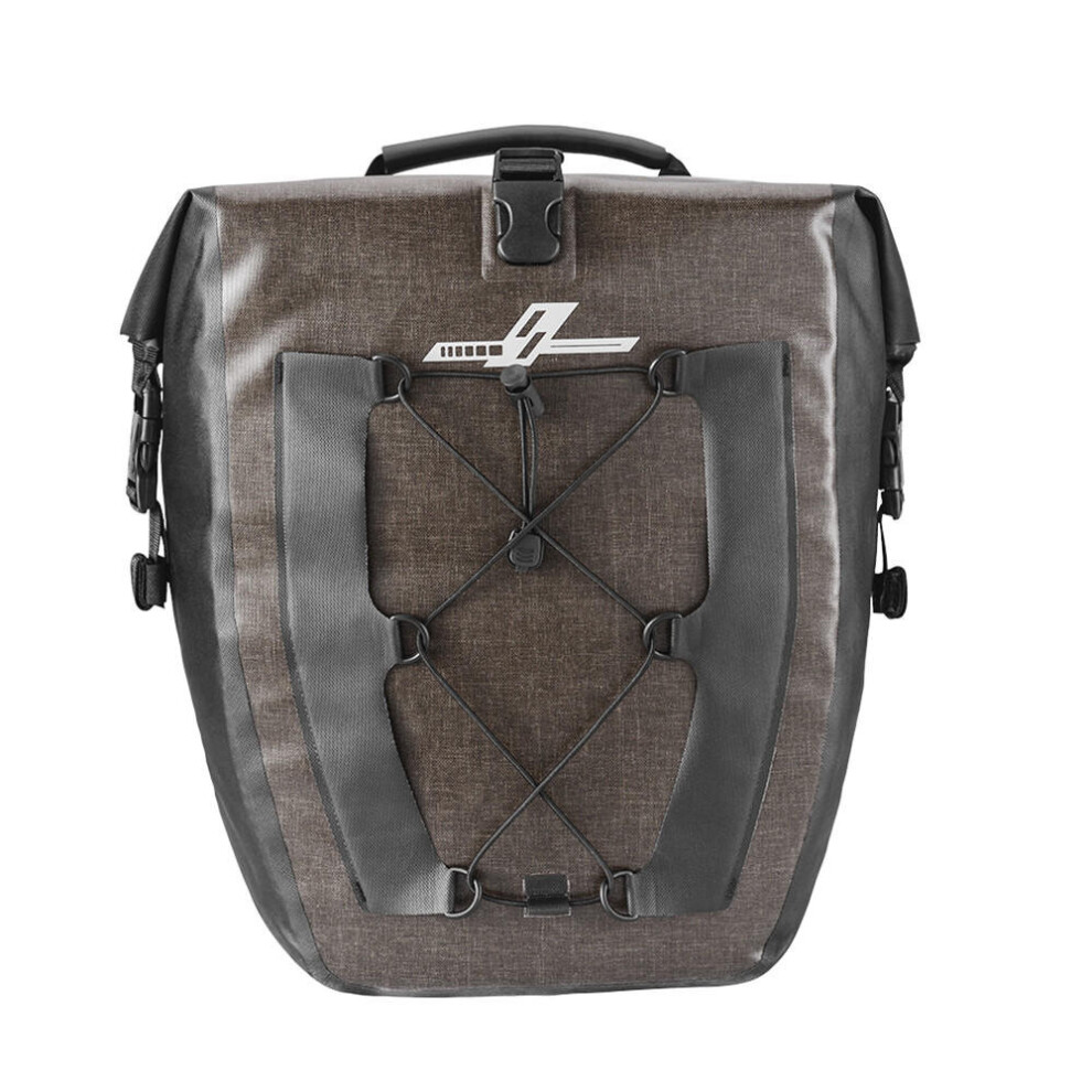 27L Full Waterproof Bag Motorcycle Camel Shelf Long-Distance Saddlebags Cycling Travel Equipment Khaki Colour 4191026592139
