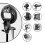 S-type Bracket Bowens Mount Holder for Speedlite Flash Snoot Softbox Honeycomb 9