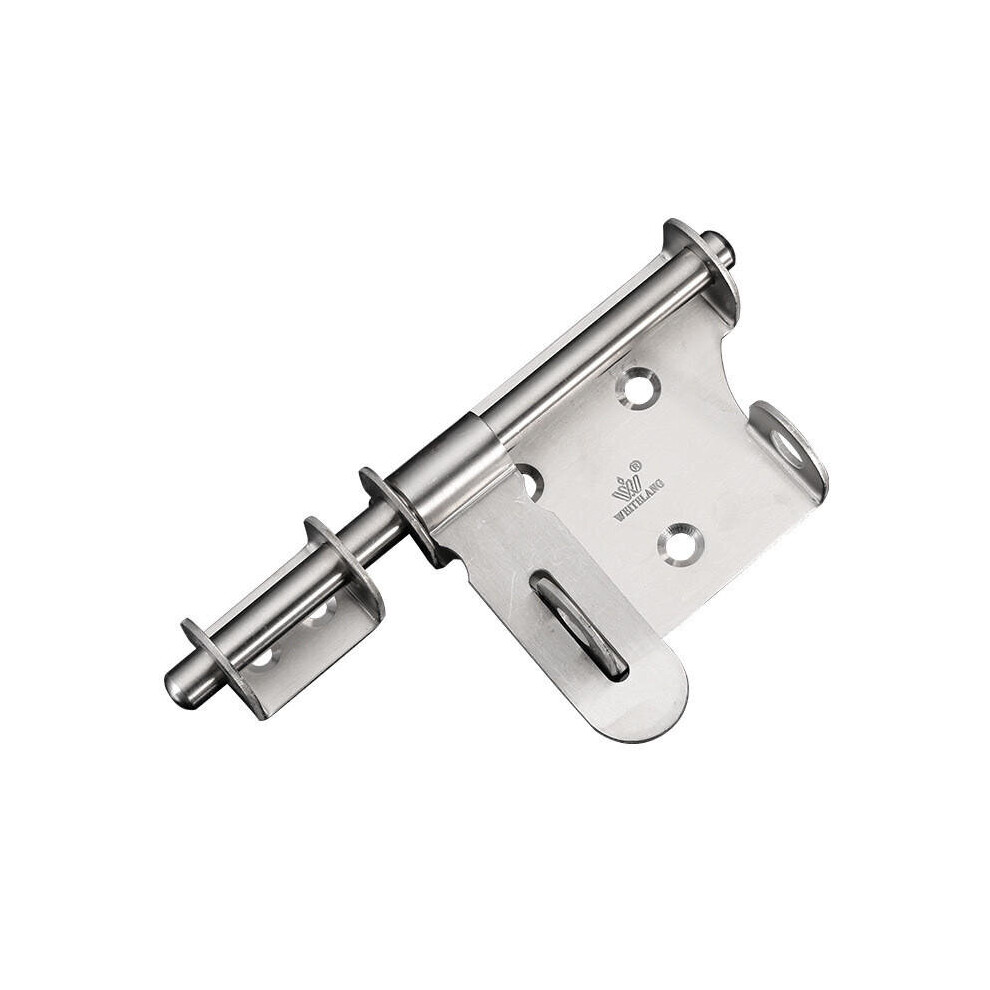 Stainless Steel Left And Right Latches Sliding Lock Security Door Latch With Screws 8651958789589
