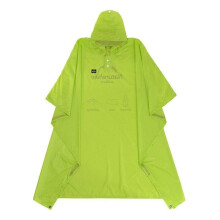 3 in 1 Raincoat Waterproof Backpack Cover Outdoor Awning Camping Mini Tarp Sun Shelter GREEN COLOR
