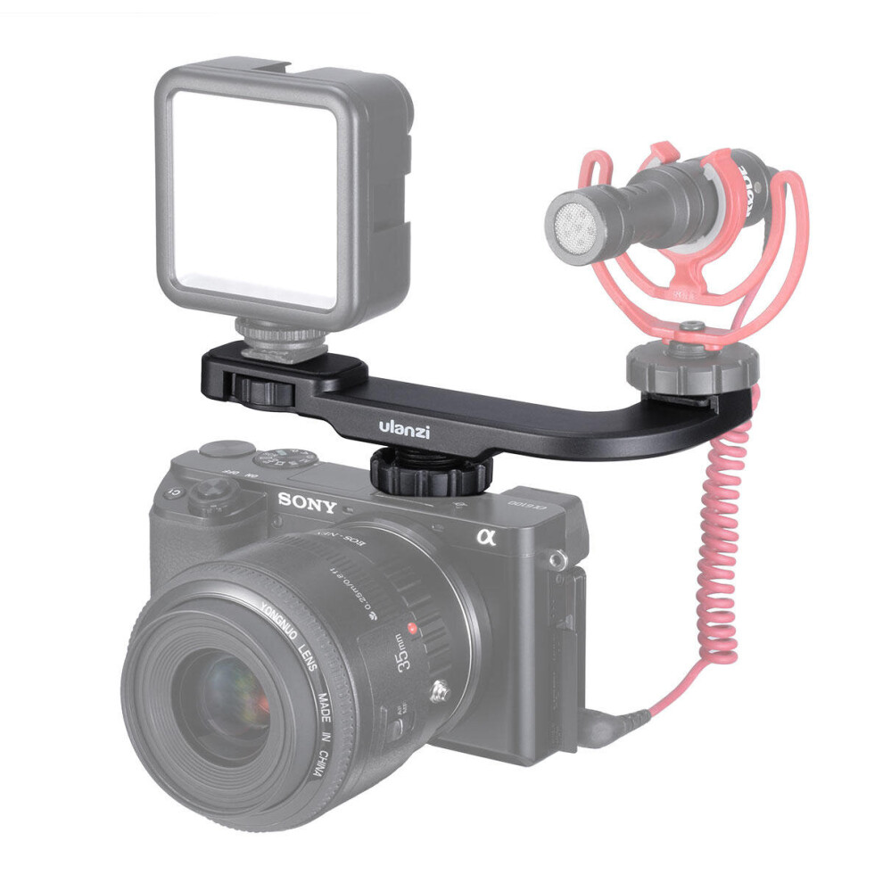 Pt-8 Cold Shoe Camera Mount Bracket Abs Material With Cold Shoe Interface For Microphone Led Video Light 4151093602520