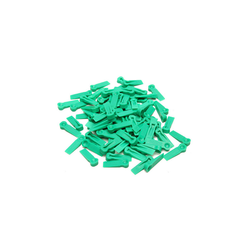 1Bag 100Pcs 6Mm White Ceramic Tile Tiling Accessibility Spacer Plastic Clip 869692631868