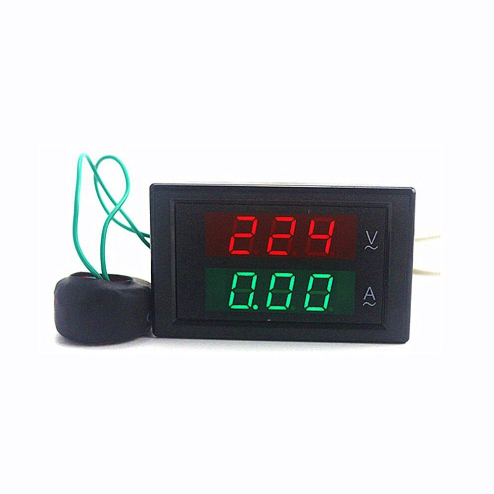 Digit Dual Display Current Voltmeter Led Volt Amp Meter Voltage Current Meter 8651940566563