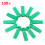 1Bag 100Pcs 6mm White Ceramic Tile Tiling Accessibility Spacer Plastic Clip 2