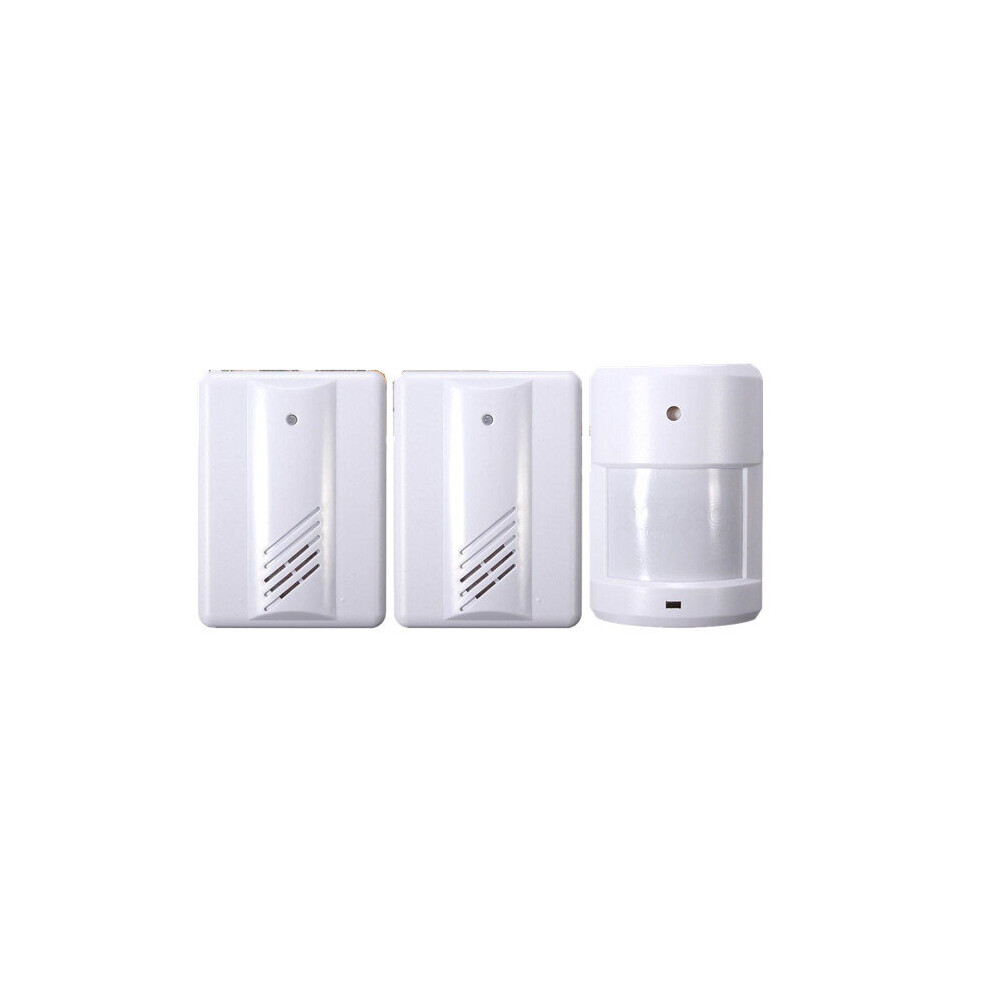 2 In1 Wireless Pir Motion Sensor Detector Alarm Entry Door Bell Infrared Alert System Security Alarm System 4191026519235