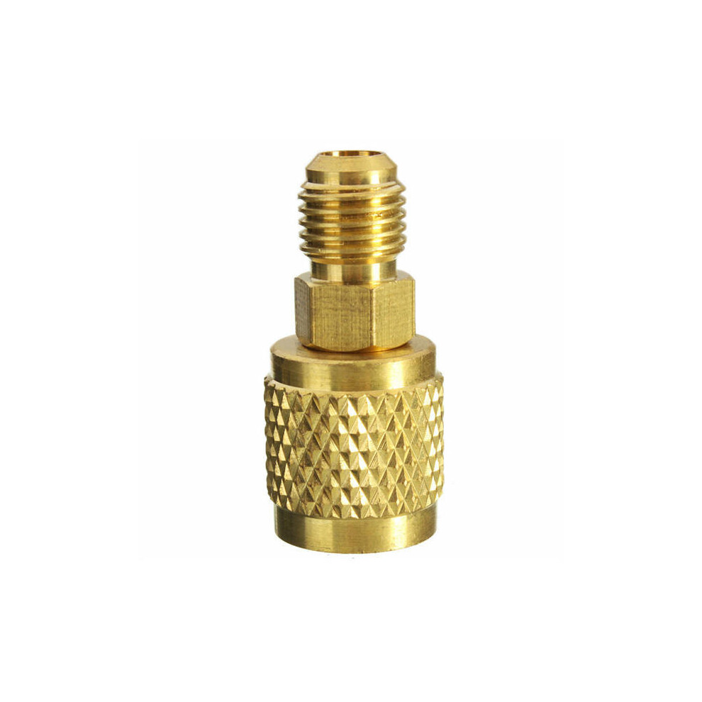 1/4Inch Male Sae To 5/16Inch Female Sae Adapter For R410a Mini Split Hvac System 4191026518245