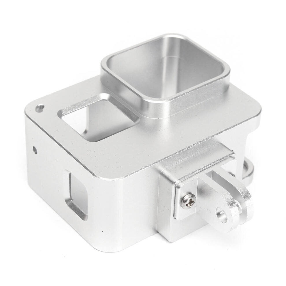 Aluminum Alloy Protective Frame Housing Case With Back Cover For Gopro Hero 5 Silver 4151093698677