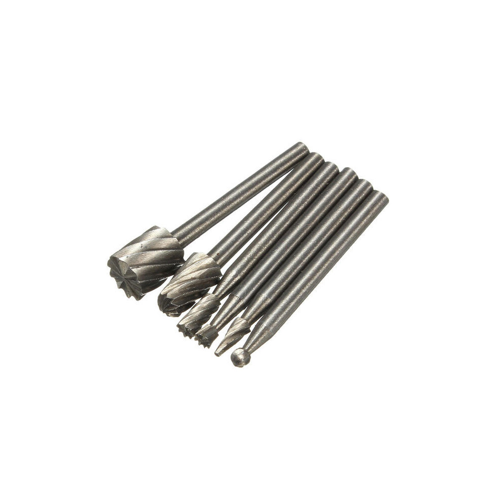 6Pcs Hss Routing Wood Rotary Milling Cutter Tool Set 8651961789361