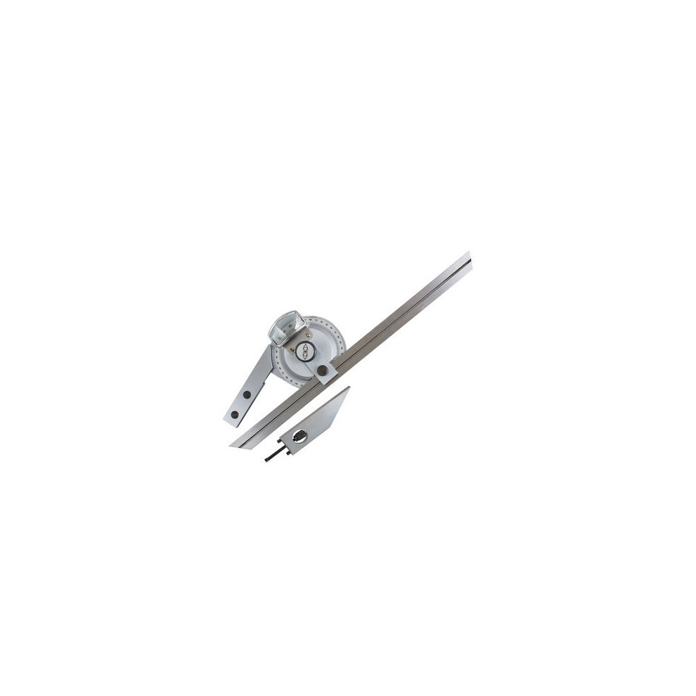 0-360° Stainless Steel Universal Bevel Protractor Angle Finder Angular Dial Ruler Goniometer With 300Mm Blade 5202984931768