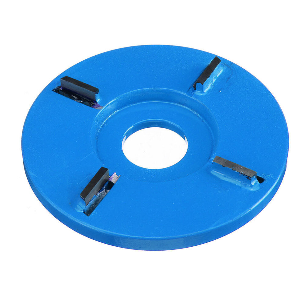 Four-tooth Plat Woodworking Carving Disc Tool Milling Cutter