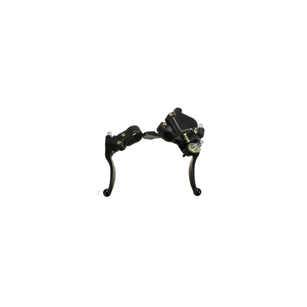 Thumb Throttle Twin Brake Lever 22Mm For Mini Moto Quad Pit Bike Atv Black 5202984948698
