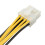 PC Motherboard 8 Pins Power Extension Power Adapter Cable Lead Wire 3