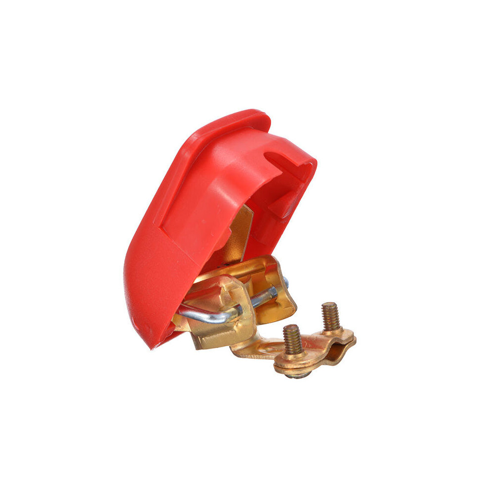 12V Car Caravan Boat Motor Home Quick Release Battery Terminals Clamps Red 840079336835