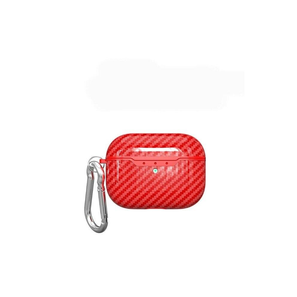 2Pcs Carbon Fiber Ultra-Thin Shockproof Earphone Storage Case For Apple Airpods 3 Airpods Pro 6901722577860